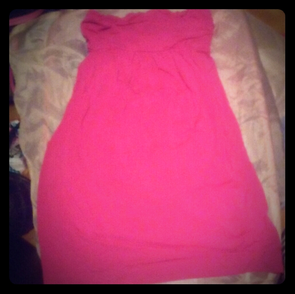 Strapless dress